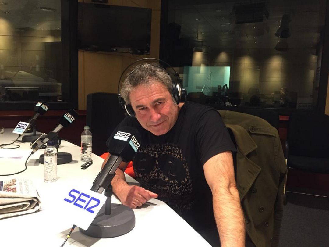 L'actor Sergi López a l'estudi de "Tot és Comèdia". L'actor Sergi López a l'estudi de "Tot és Comèdia".