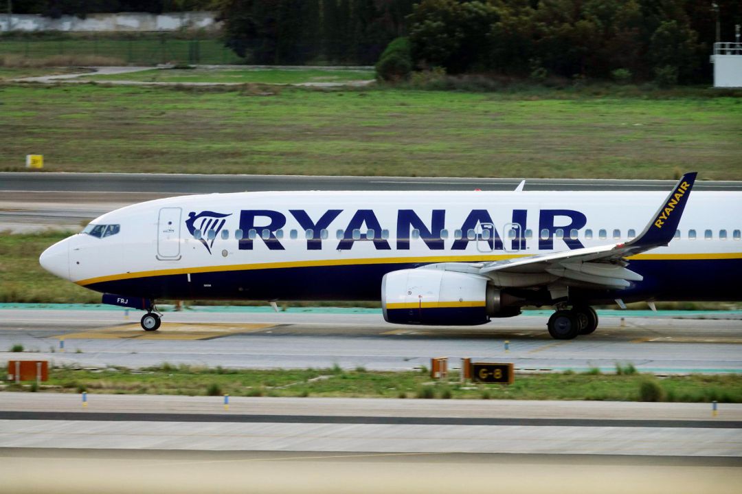 Avión de Ryanair Avión de Ryanair