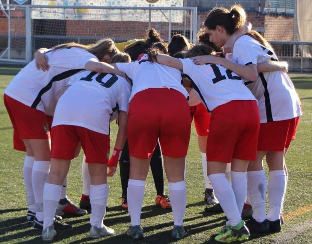 Una imagen de las jugadoras del equipo femenino del Terrassa, publicada por el club en su red social hace unos meses Una imagen de las jugadoras del equipo femenino del Terrassa, publicada por el club en su red social hace unos meses