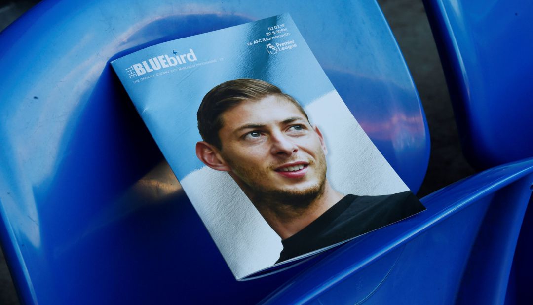 Una imagen del futbolista argentino Emiliano Sala. Una imagen del futbolista argentino Emiliano Sala.