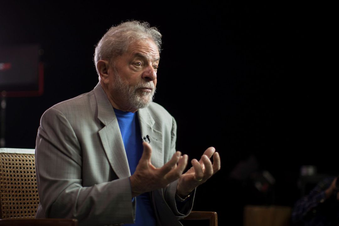 Fotografía de archivo del 22 de noviembre de 2019 del expresidente brasileño Lula da Silva Fotografía de archivo del 22 de noviembre de 2019 del expresidente brasileño Lula da Silva
