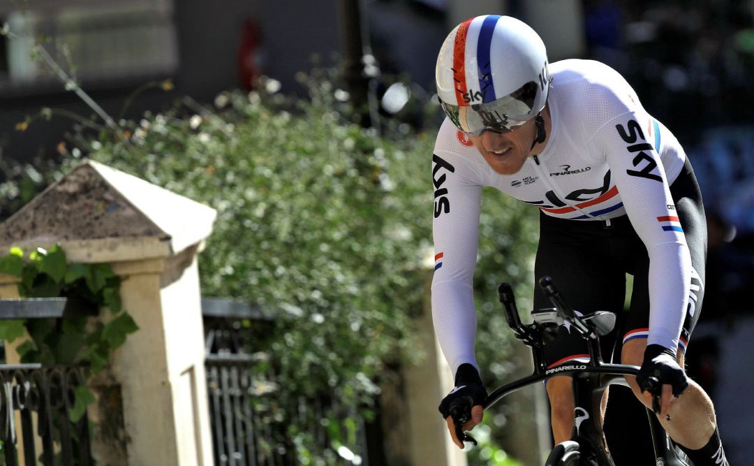 Geraint Thomas toma la salida en la primera etapa de la Volta a la Comunitat Valenciana Geraint Thomas toma la salida en la primera etapa de la Volta a la Comunitat Valenciana