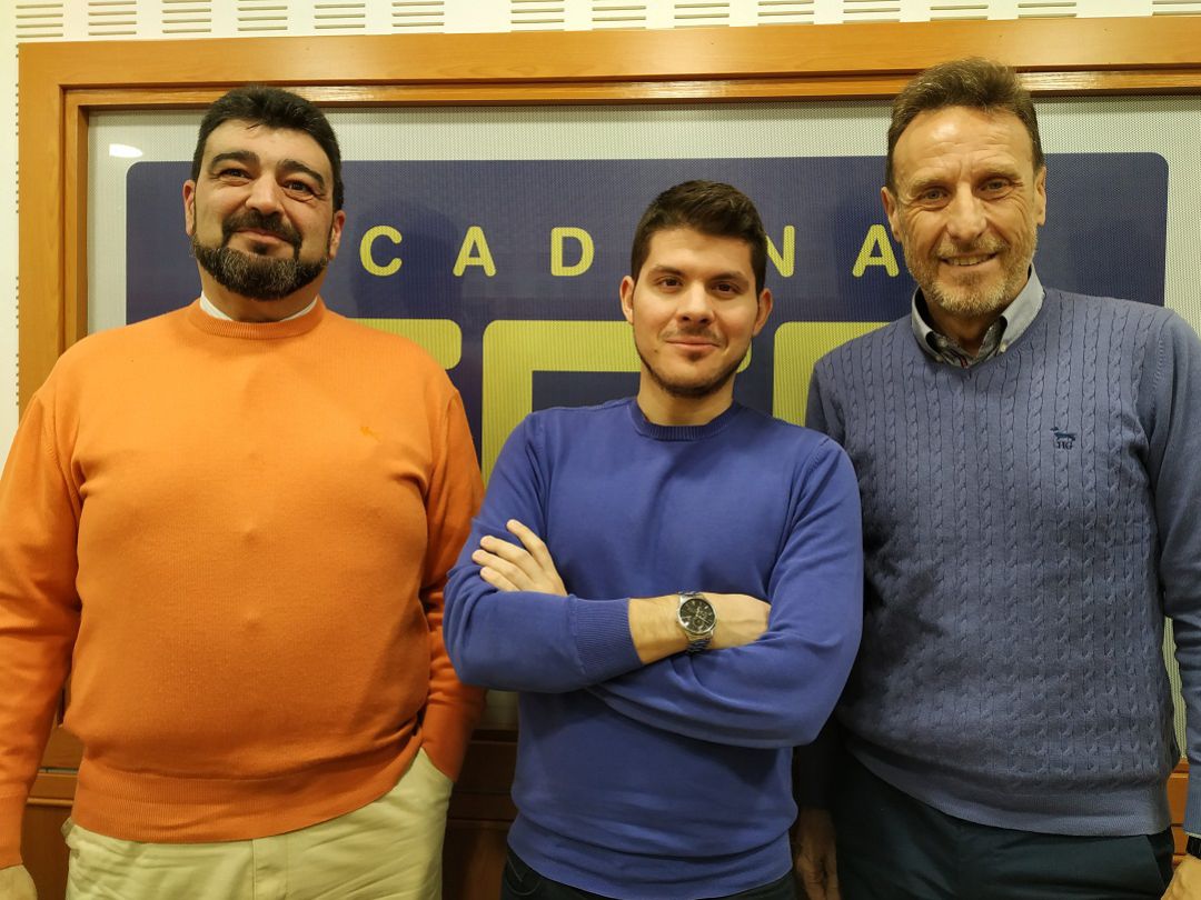 Vicente Palomares, Gonzalo Herreros y Valentín Priego Vicente Palomares, Gonzalo Herreros y Valentín Priego