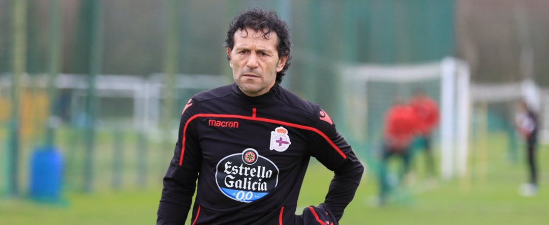 Luisito, entrenador del Fabril Luisito, entrenador del Fabril