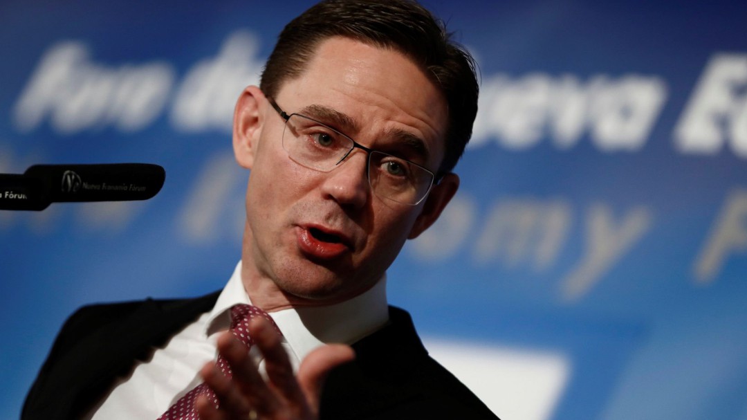 Jyrki Katainen, vicepresidente de la CE: Los populismos nacionalistas son los peligrosos