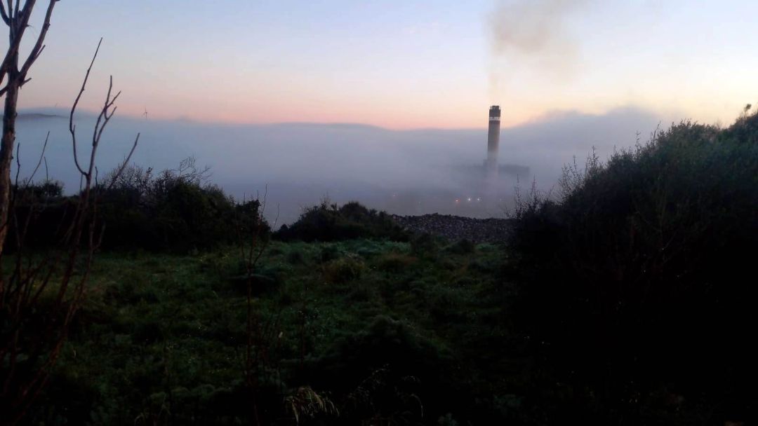 Menorca amanece cubierta de niebla Menorca amanece cubierta de niebla