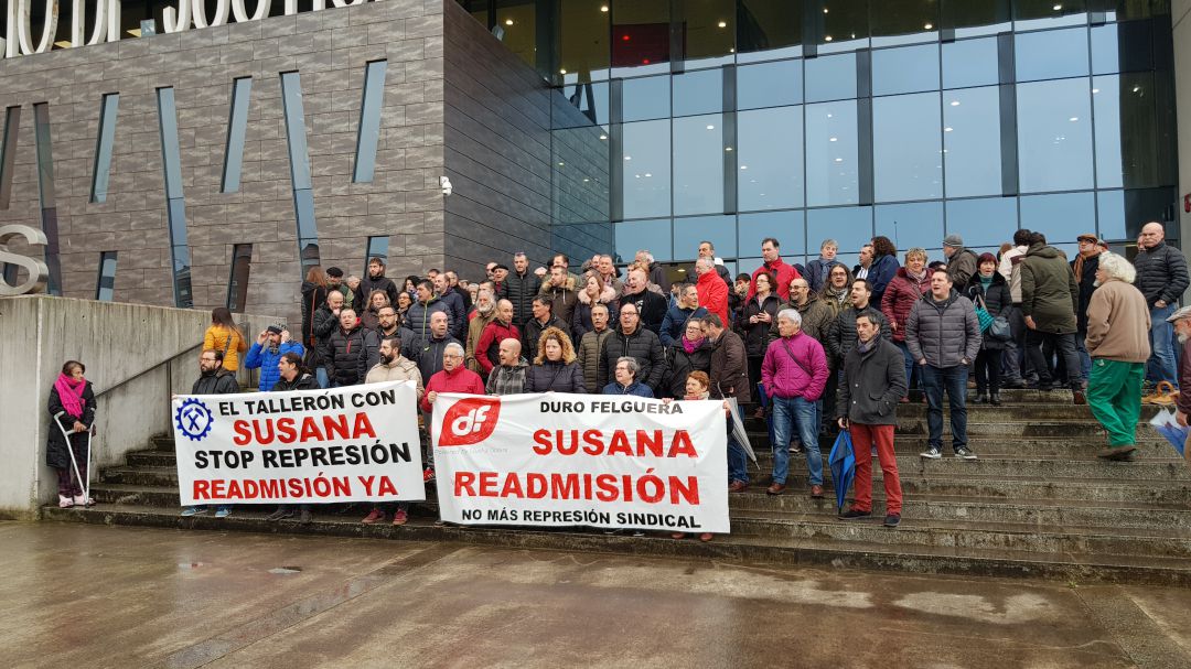 Respaldo sindical a Susana Fernández Respaldo sindical a Susana Fernández