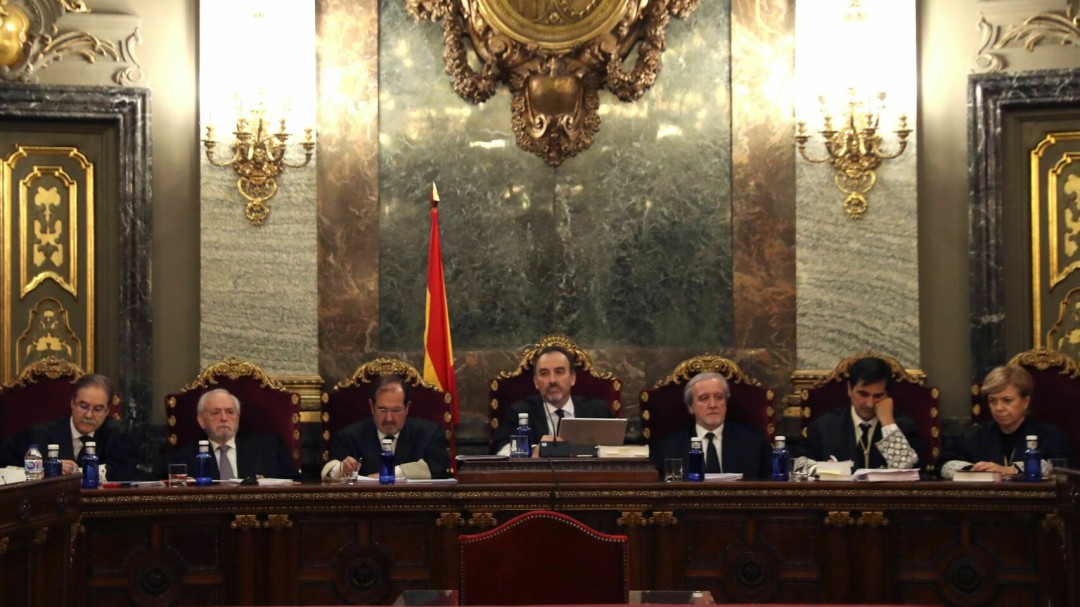Un tribunal familiarizado con el procés
