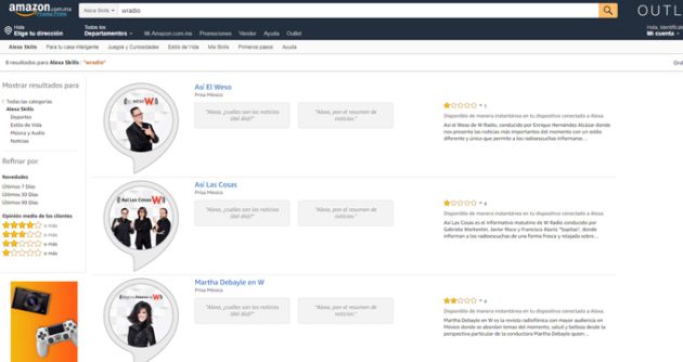 ‘Skills’ de Kebuena, México para Amazon Alexa. ‘Skills’ de Kebuena, México para Amazon Alexa.