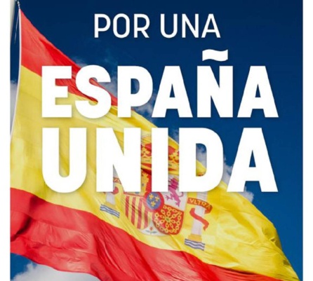 Cartel oficial de la manifestación convocada por PP y Cs Cartel oficial de la manifestación convocada por PP y Cs