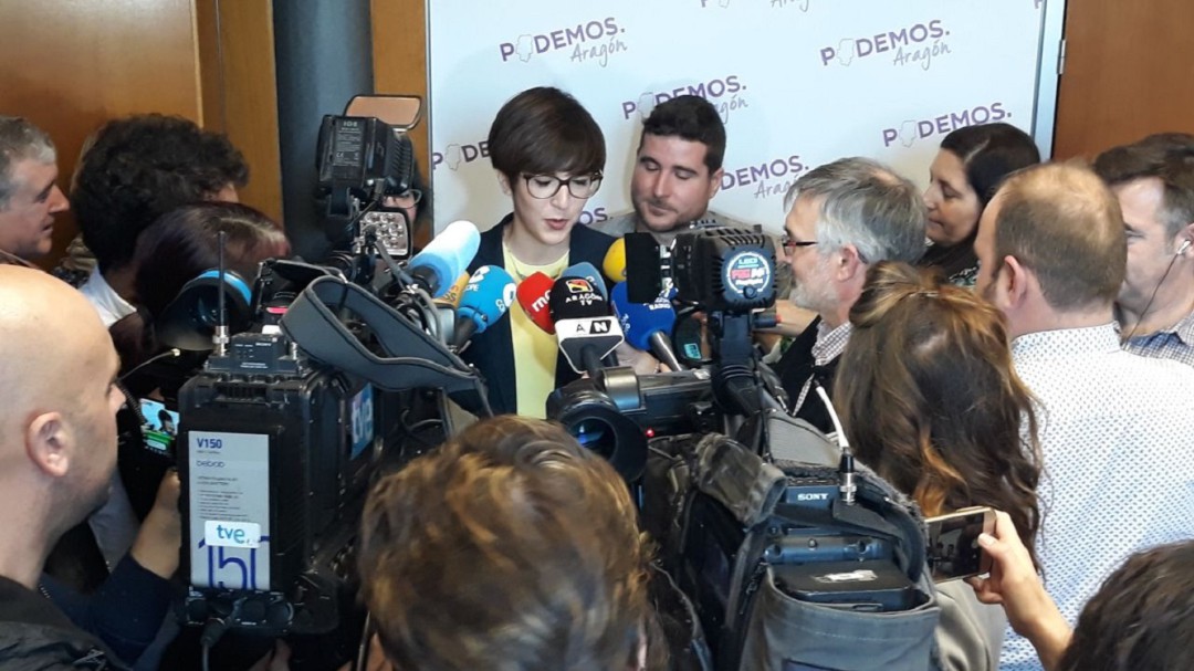 Violeta Barba gana las primarias de Podemos Zaragoza