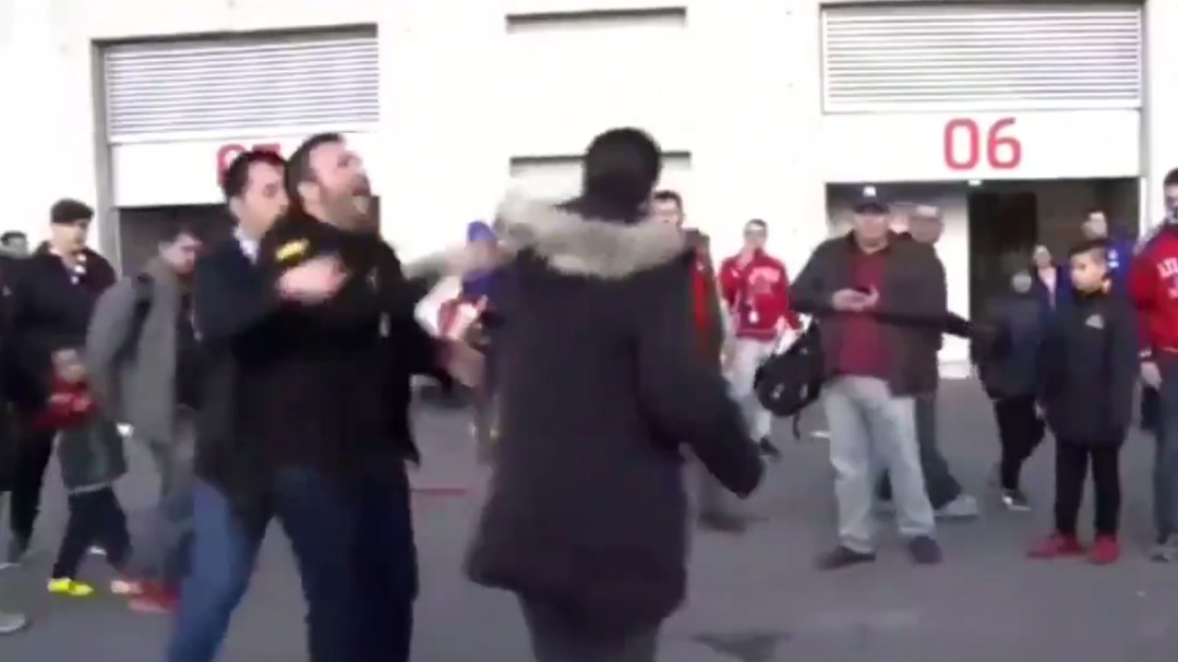 Lamentable agresión a un aficionado del Real Madrid en las inmediaciones del Wanda Metropolitano