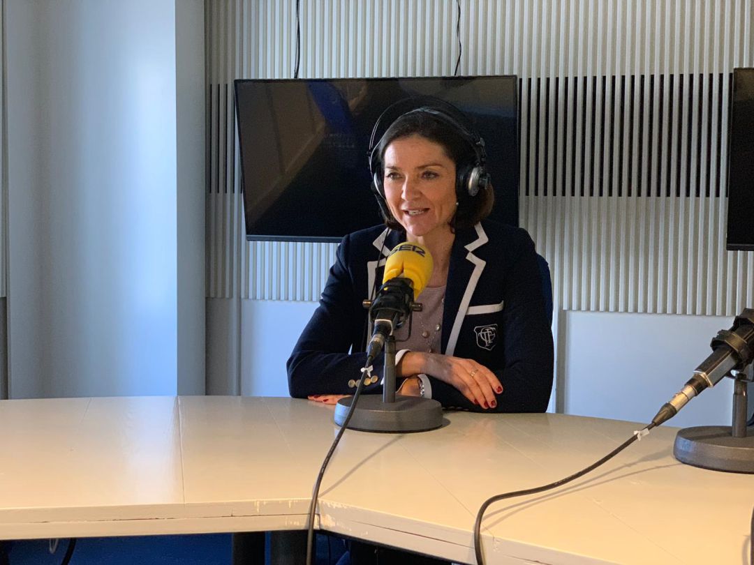 La ministra Reyes Maroto en los estudios de Gran Vía, 32 La ministra Reyes Maroto en los estudios de Gran Vía, 32
