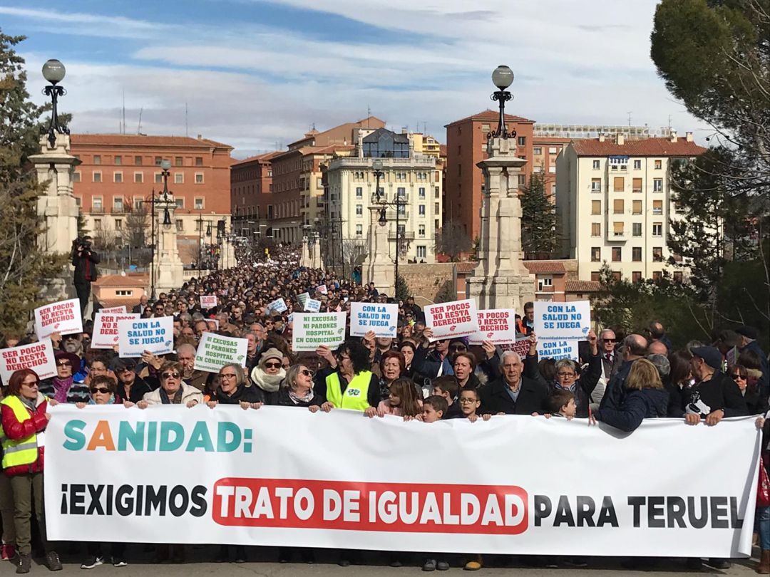 Teruel pide mejoras en la atención sanitaria Teruel pide mejoras en la atención sanitaria