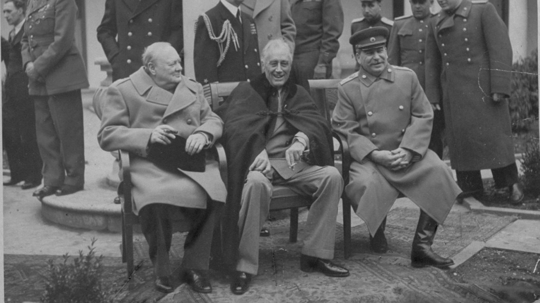 Clausura de la Conferencia de Yalta