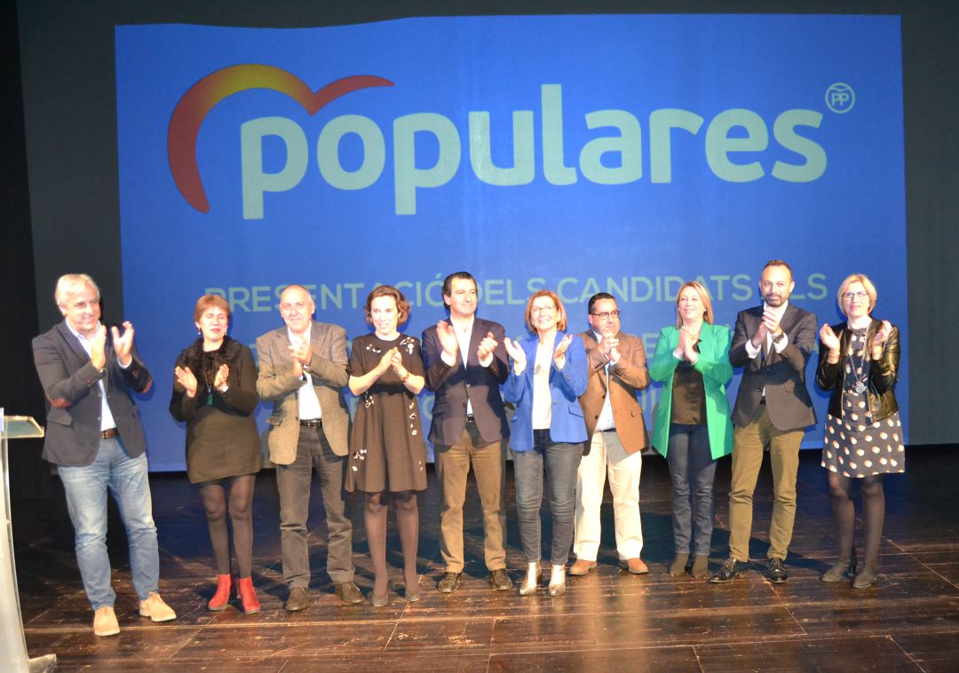 El PP presenta sus candidaturas a las elecciones de mayo El PP presenta sus candidaturas a las elecciones de mayo