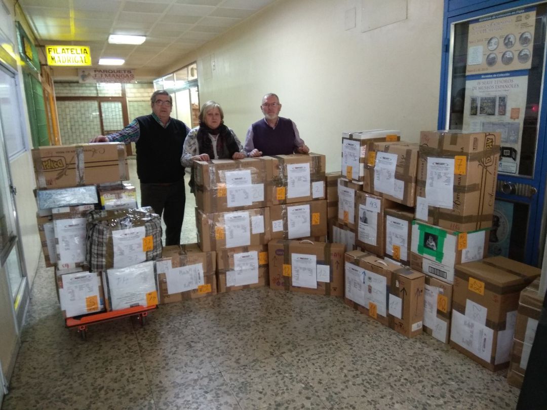 Material solidario enviado desde Palencia Material solidario enviado desde Palencia