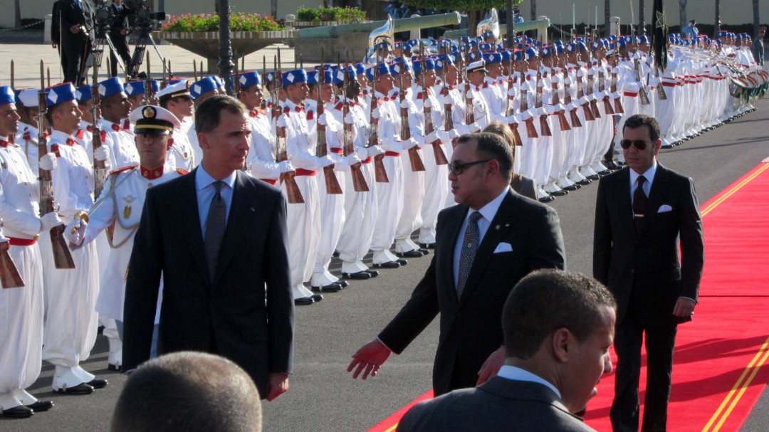 Los reyes inician su primera visita de Estado a Marruecos
