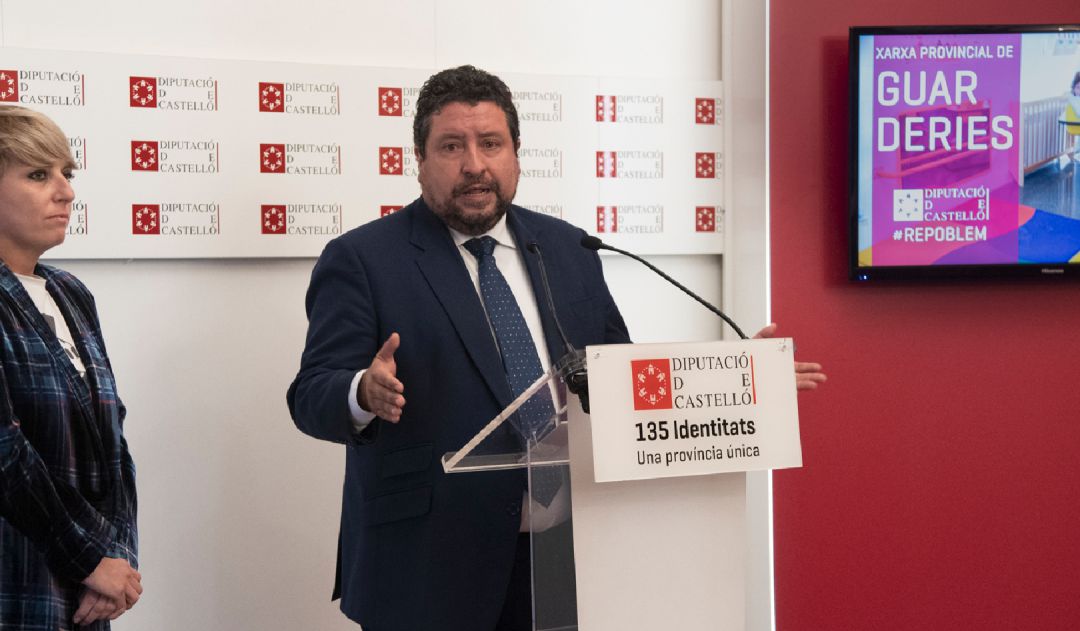 Imagen del presidente de la Diputación de Castellón, Javier Moliner Imagen del presidente de la Diputación de Castellón, Javier Moliner