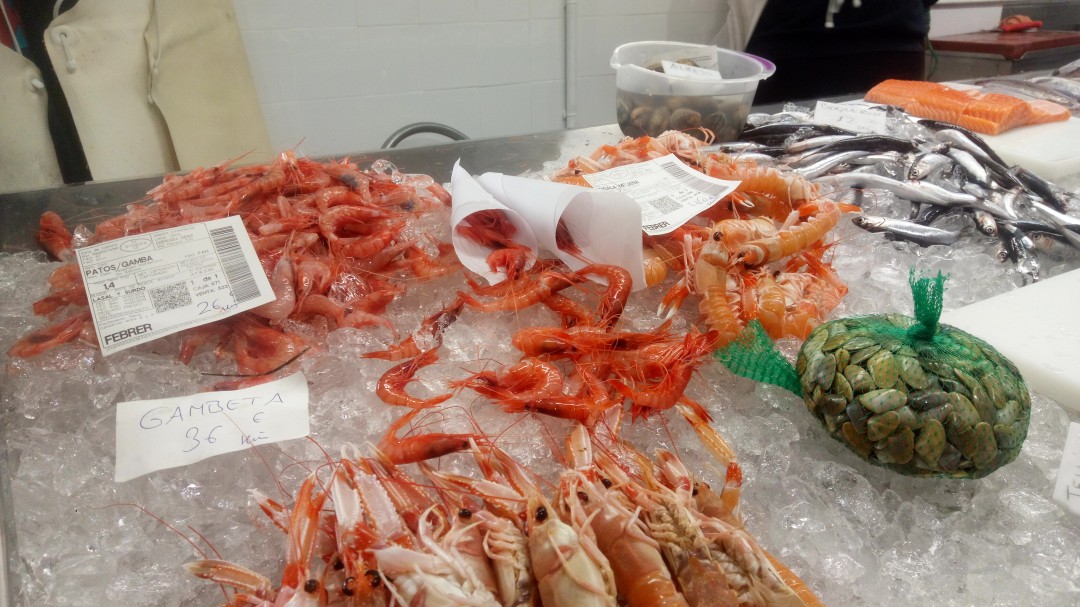Enamórate de la gamba roja de Dénia en el Mercat Municipal
