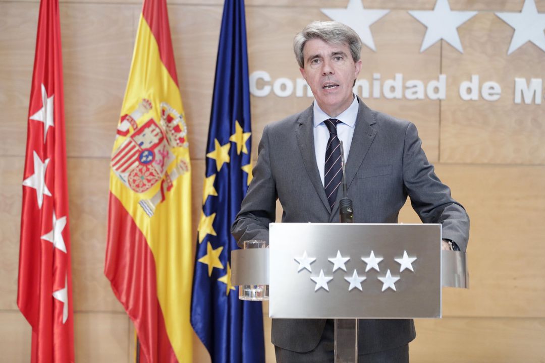El presidente de la Comunidad de Madrid, Ángel Garrido El presidente de la Comunidad de Madrid, Ángel Garrido