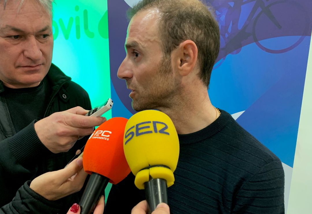 Alejandro Valverde en la presentación del Valverde Team-Terra Fecundis Alejandro Valverde en la presentación del Valverde Team-Terra Fecundis