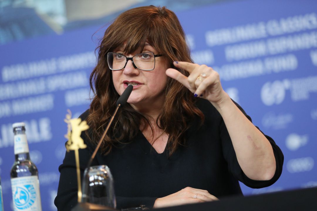 Isabel Coixet, durante la rueda de prensa en la Berlinale Isabel Coixet, durante la rueda de prensa en la Berlinale