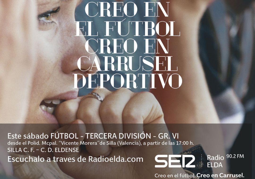 Silla C. F. - C. D. Eldense en www.radioelda.com (S. 17:00 h)