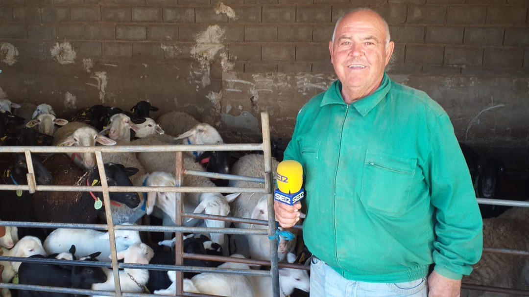 Antonio Tejado: las ovejas y la radio son mis compañeras cada día
