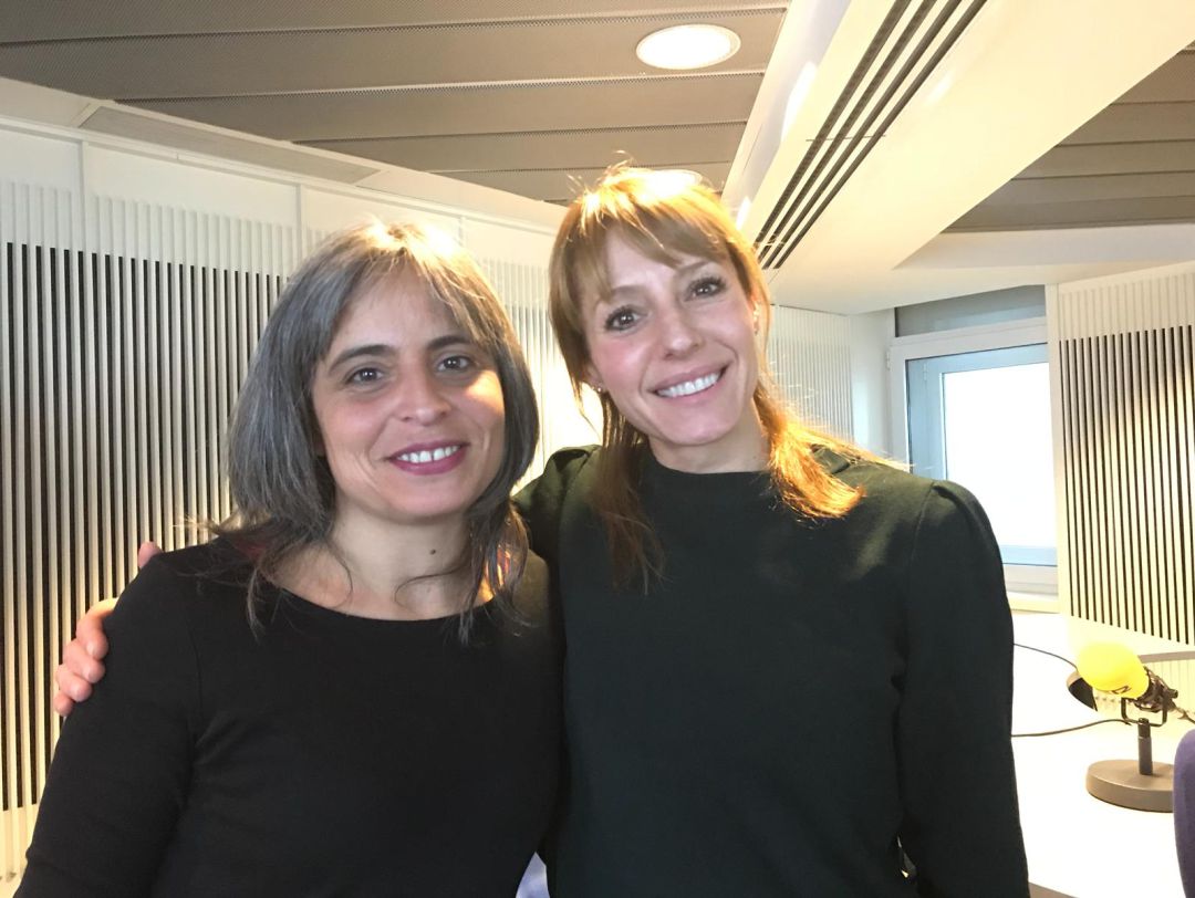 Coral Herrera junto a Macarena Berlín. Coral Herrera junto a Macarena Berlín.