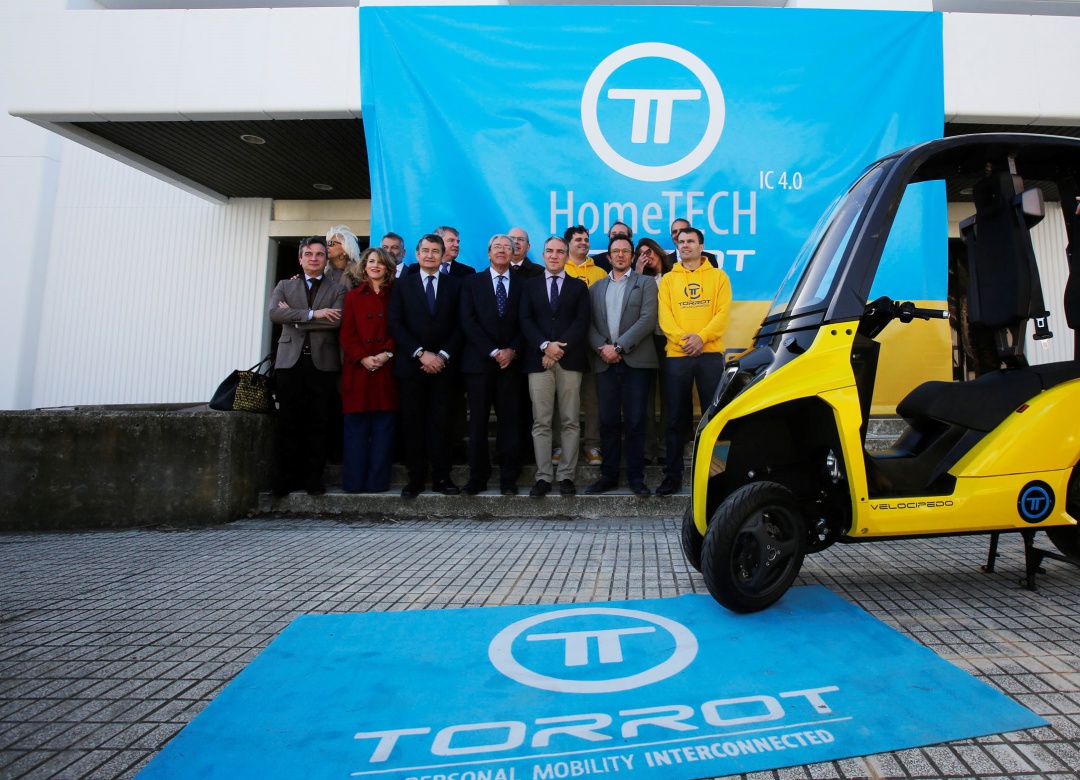 Torrot presenta la fábrica donde se construirá el 'Velocípedo' Torrot presenta la fábrica donde se construirá el 'Velocípedo'