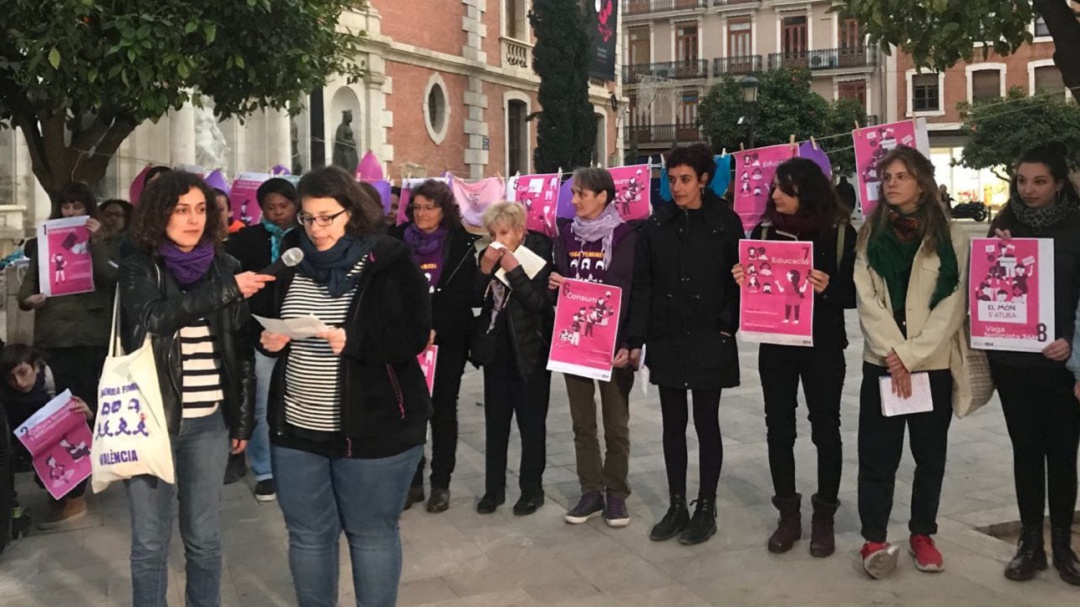 La Assemblea Feminista prepara acciones en torno al 8M para visibilizar la protesta