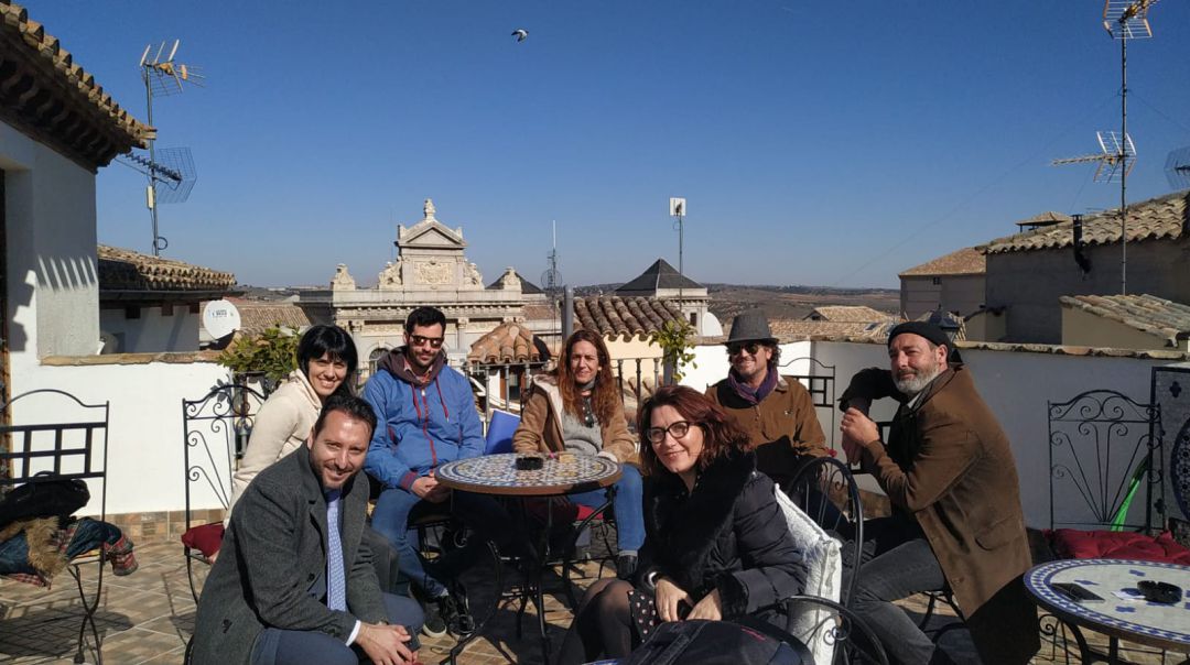 "Vine a Toledo, me enamoré y me quedé" "Vine a Toledo, me enamoré y me quedé"
