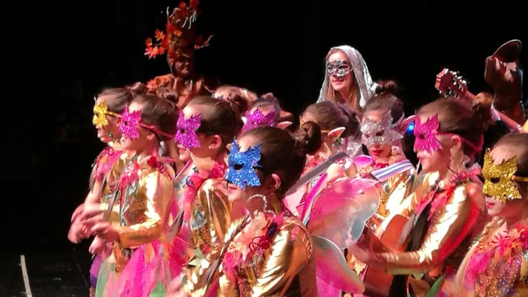 'Las Reinas del Bosque' brillan en el carnaval de Málaga