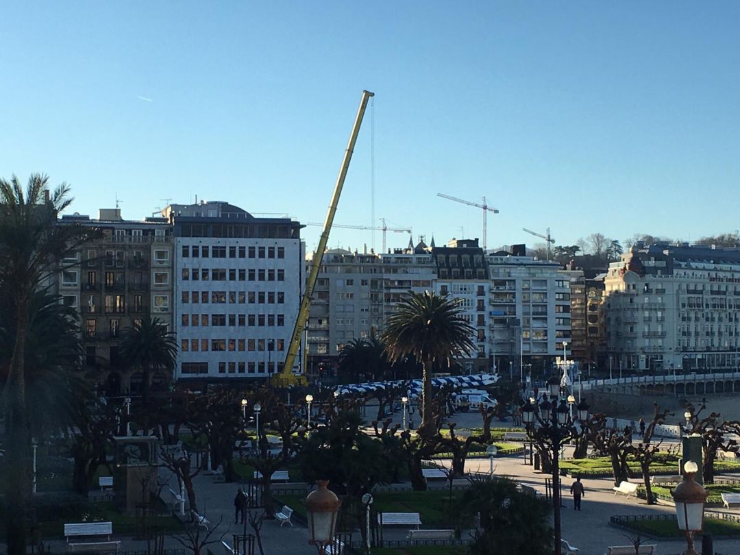La Gran Noria podría estar desmontada esta misma tarde La Gran Noria podría estar desmontada esta misma tarde