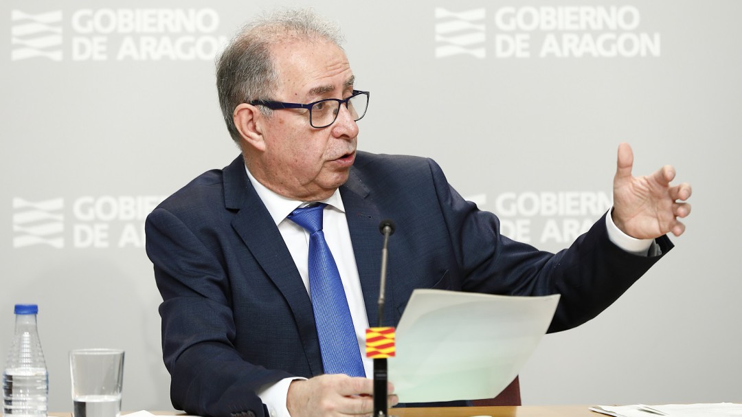 Aragón ejecutó casi el 96% del presupuesto de 2018