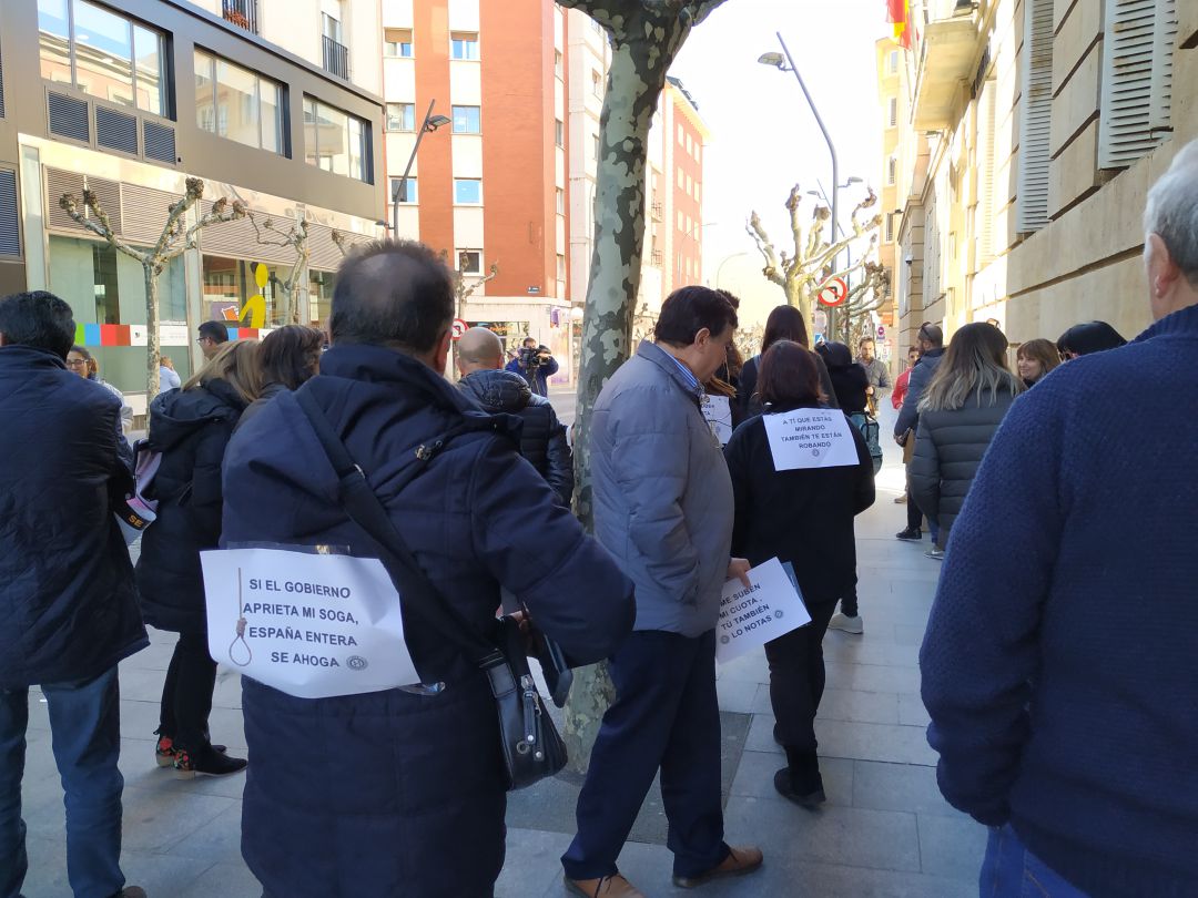 Autónomos concentrados en la Subdelegación del Gobierno Autónomos concentrados en la Subdelegación del Gobierno