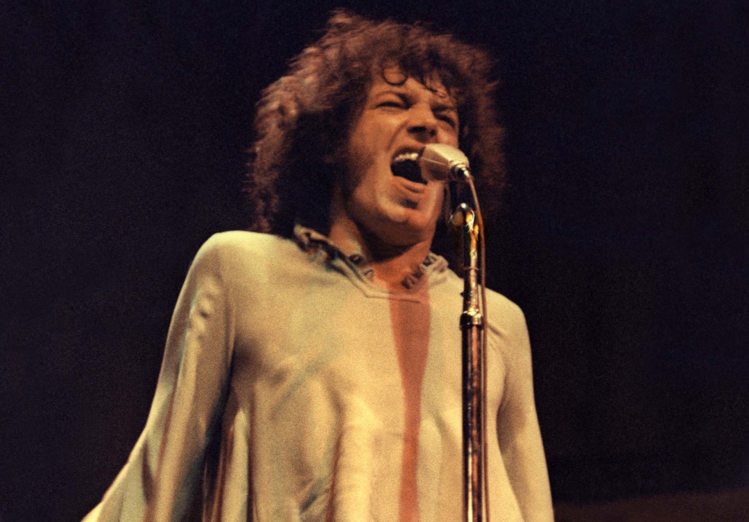 Joe Cocker durante una actuación en 1969 Joe Cocker durante una actuación en 1969