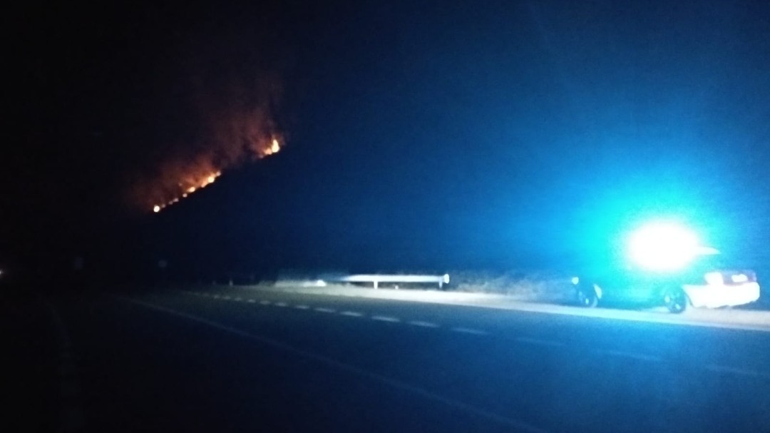 Sofocado el incendio que ha tenido cortada la N-121-A
