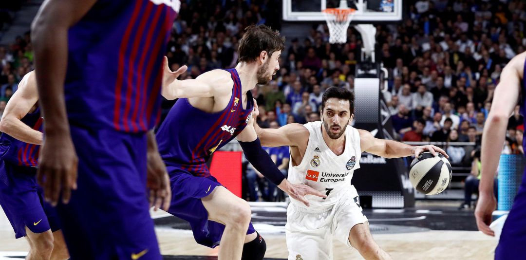 Campazzo, durante la final de Copa Campazzo, durante la final de Copa