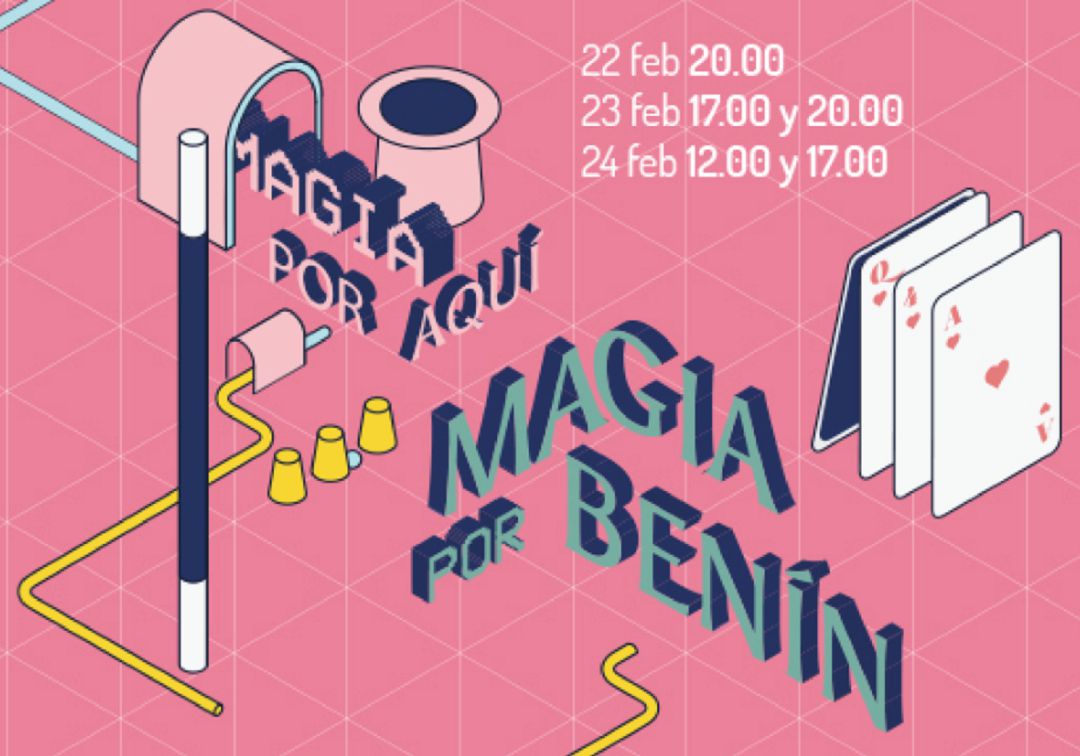 Magia solidaria por los niños de Benín