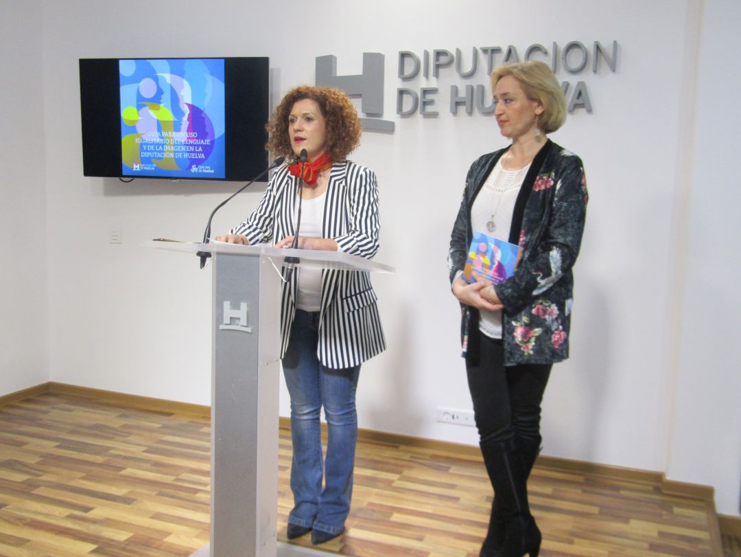 María Eugenia Limón y Susana Guerrero en la Diputación. María Eugenia Limón y Susana Guerrero en la Diputación.
