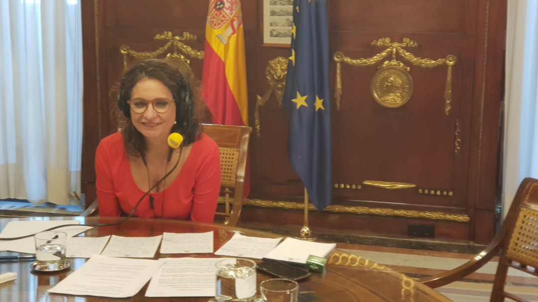 Entrevista a la ministra de Hacienda, María Jesús Montero