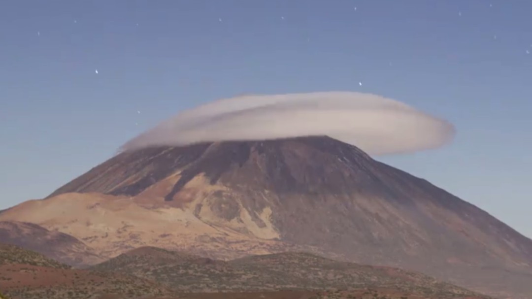 El 'sombrerito' del Teide