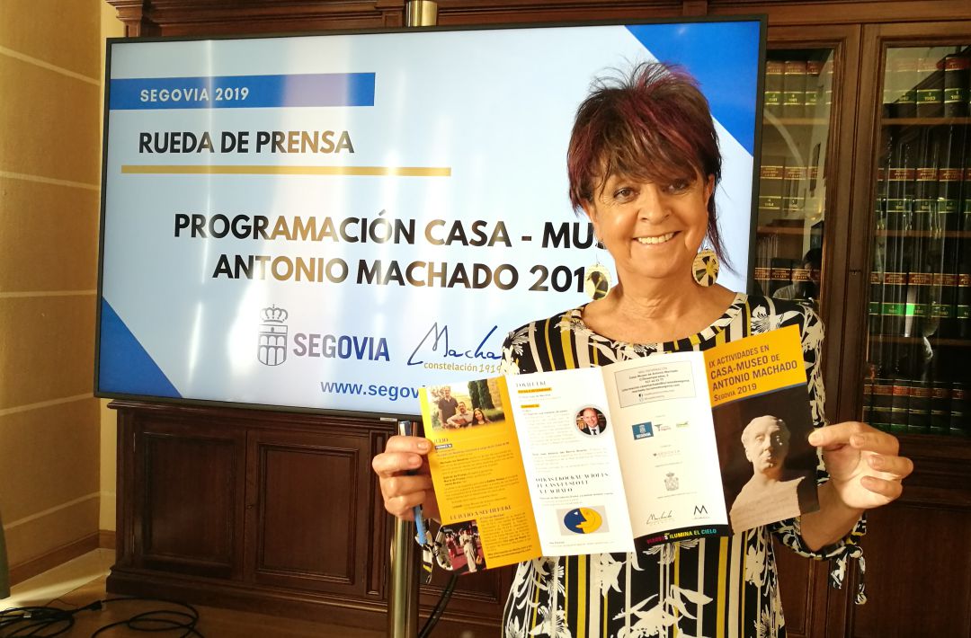 La concejala de Turismo y Patrimonio Claudia de Santos presenta las actividades de la Casa Museo de Antonio Machado La concejala de Turismo y Patrimonio Claudia de Santos presenta las actividades de la Casa Museo de Antonio Machado