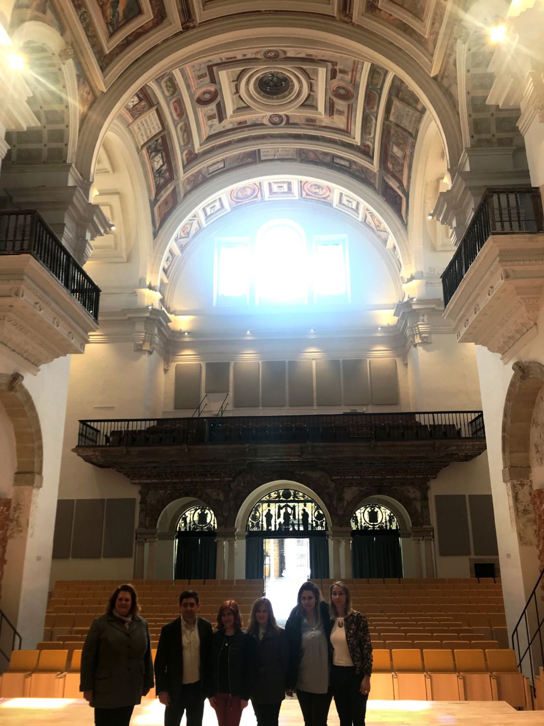 Presentación del proyecto de acondicionamiento y mejora del coro de la capilla del Hospital de Santiago de Úbeda Presentación del proyecto de acondicionamiento y mejora del coro de la capilla del Hospital de Santiago de Úbeda