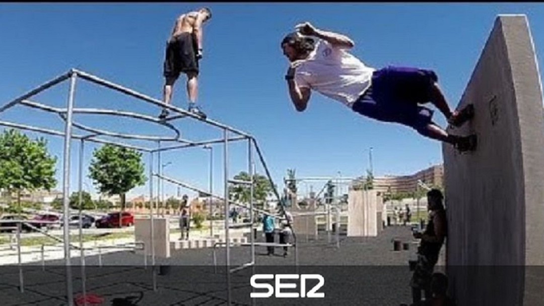 Puertollano se hace más urbano con su primer circuito de Parkour y una nueva pista de skate