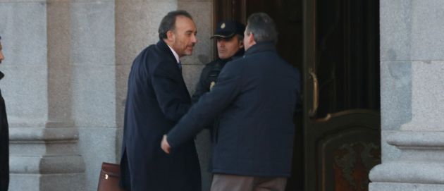 Marchena a su llegada al Supremo Marchena a su llegada al Supremo
