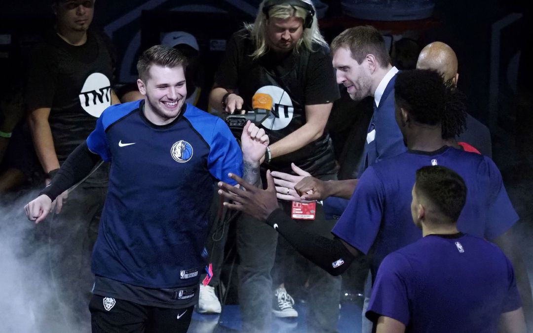 Doncic durante el All Star Doncic durante el All Star