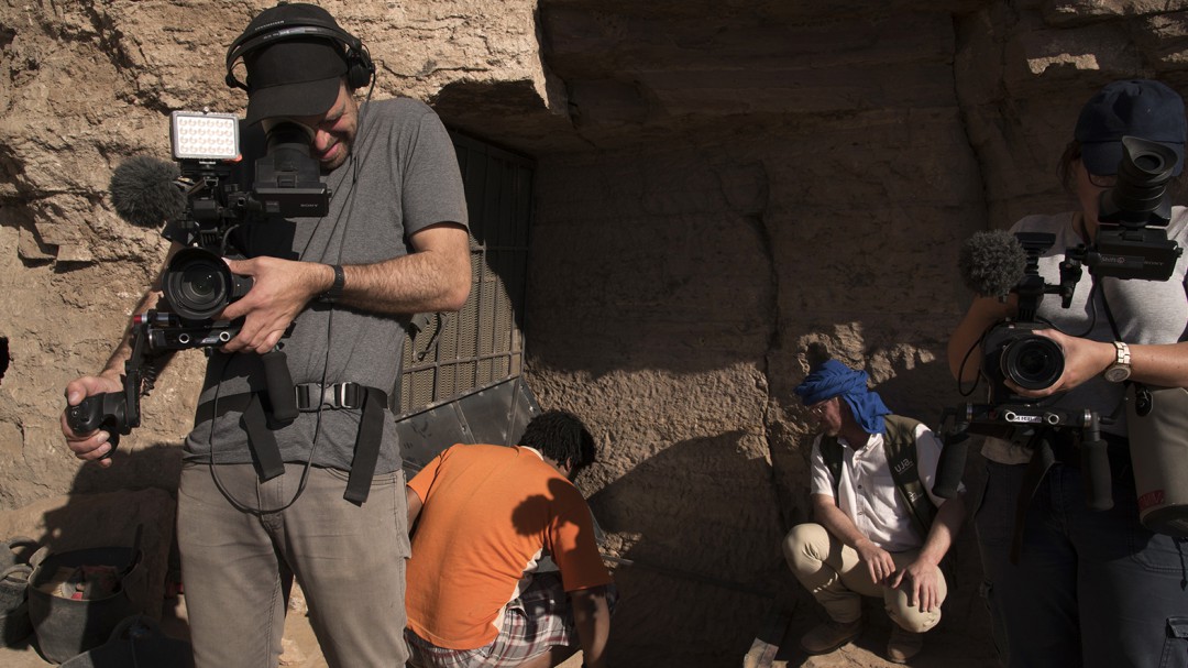 Los trabajos arqueológicos de la UJA en Egipto se podrán ver en todo el mundo